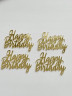 Зеркальный набор Happy birthday, арт.ЗН42-3, 4шт - 1 Зеркальный набор Happy birthday, арт.ЗН42-3, 4шт - 1