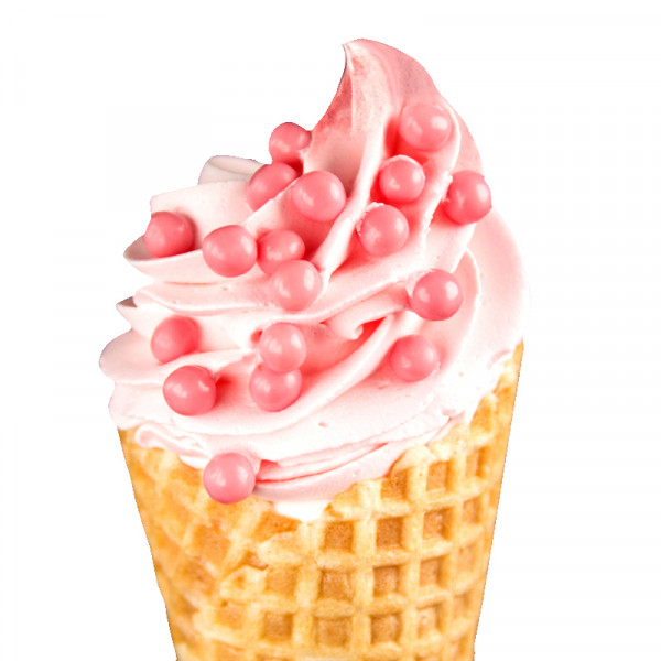 Шарики Choco Crisp Caramella Клубничные, 40гр - 2