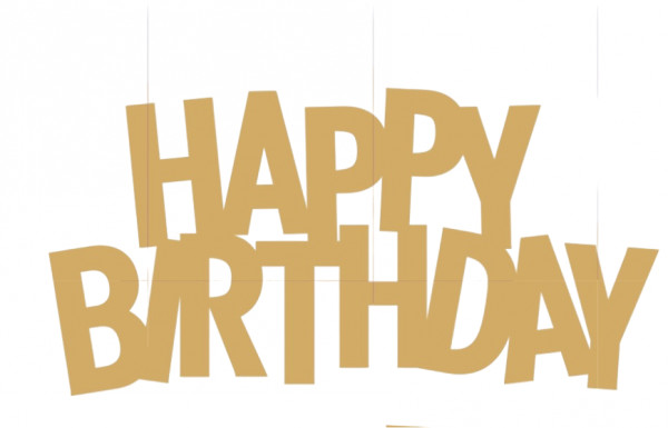 Зеркальный топпер мини Happy birthday,1шт золото арт.ЗН42 - 3 Зеркальный топпер мини Happy birthday,1шт золото арт.ЗН42 - 3